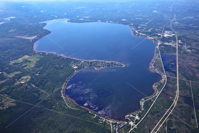 Houghton Lake (Looking South) in Roscommon County, Michigan